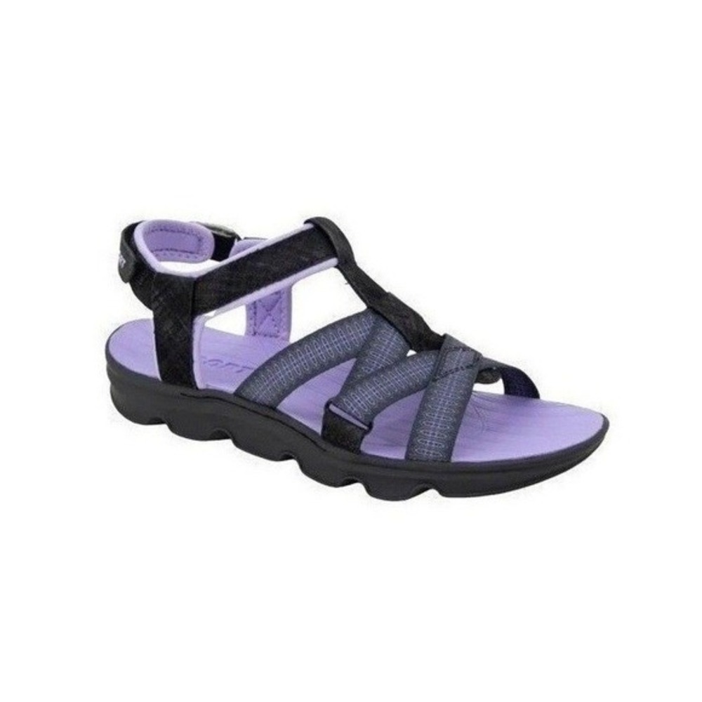 Jsport by Jambu Kaia Ladies' Strap‎ Sandal Black Size 8 New in Box!